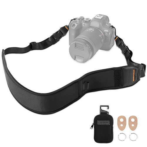 بند دوربین پد دار کی اند اف K&F Concept Urban Wander Camera Neck Strap (Black) SKU:KF13.184